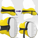 IPRee Adjustable Height Memory Pillow Travel Portable Cotton U-shaped Nap Pillow Neck Pillow