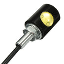 Pair 3W 6000K 12V LED Motorcycle Car Eagle Eye License Light Plate Screw Bolt Lamp