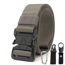 Xmund XD-TB3 125cm Men's 1000D Nylon Belt Metal Buckle Quick Release Tactical Belts With Carabiner Eagle Mouth Buckle Beverage Hanging Belt