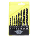 Drillpro 8pcs 3-10mm Carbon Steel Working Auger Drill Woodworking Tool Twist Drill Bit Set