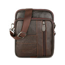 1.5L Men Genuine Leather Shoulder Bag Crossbody Messenger Handbag Phone Case Pouch Outdoor Travel