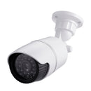Dummy Simulation Surveillance Camera System Security CCTV Dome Indoor Outdoor with1 LED Light