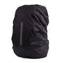 Reflective Backpack Dust Raincover Rain Cover For 45-55L Camping Backpack Sport Bags Black Waterproof Cover