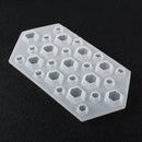 DIY Diamond Resin Casting Molds Silicone Jewelry Pendant Craft Making Mould