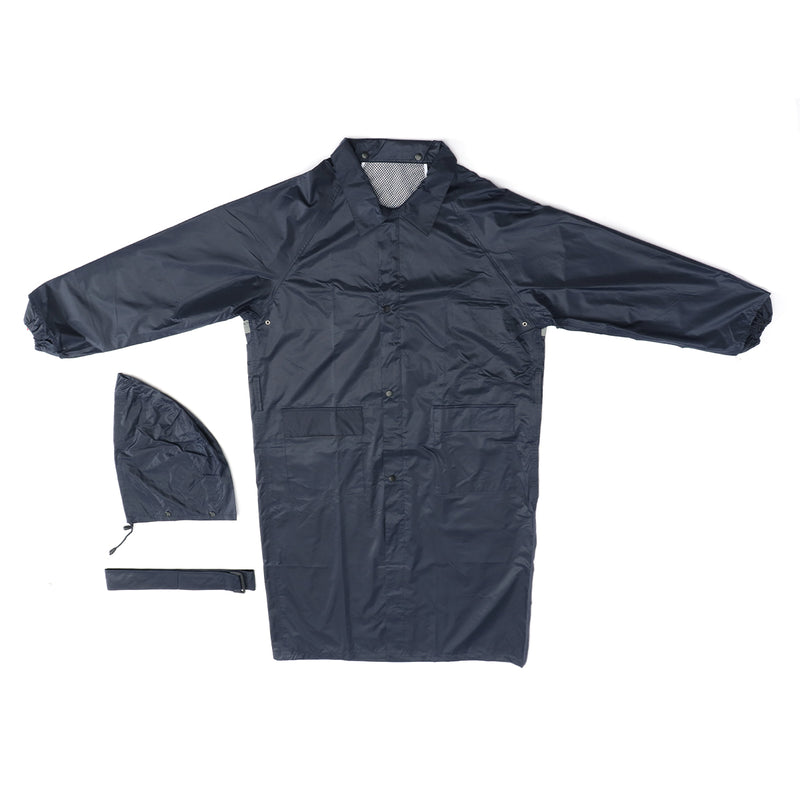 Hooded Raincoat Waterproof Lightweight Rain Jacket Outdoor Cape Coat Raincover