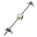 13pcs 350mm CNC Parts Optical Axis Guide Bearing Housings Aluminum Rail Shaft Support Screws Set