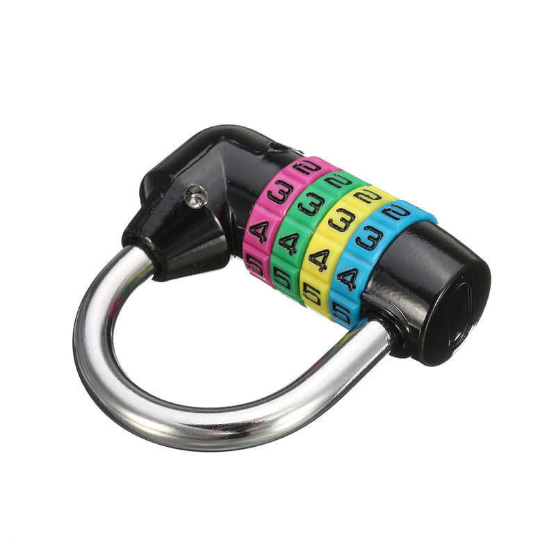 4 Digit Resettable Combination Padlock Travel Luggage Bag Diary Suitcase Code Security Lock