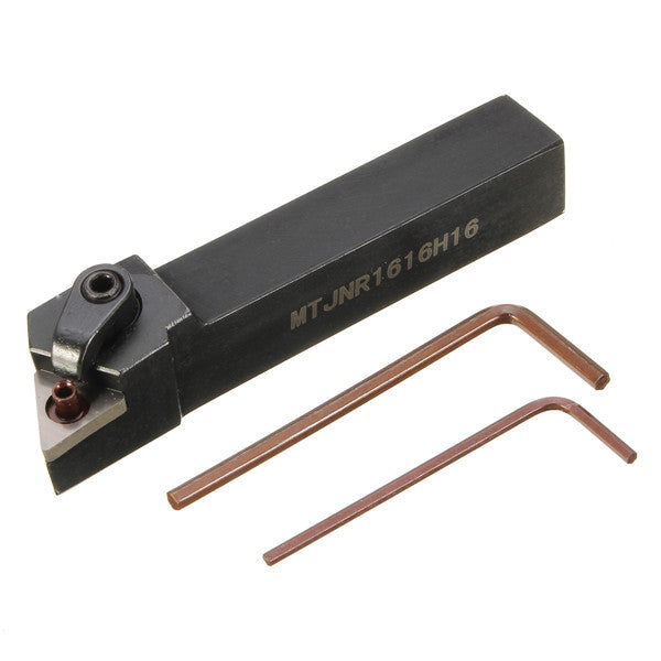2pcs MTJN 16x100mm Lathe External Turning Tool Holder For TNMG1604 Inserts