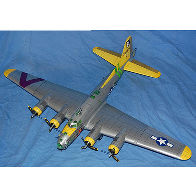 1:47 Scale Boeing B-17 Flying Fortress Heavy Bomber Handcraft Paper Model Kit Education Toys
