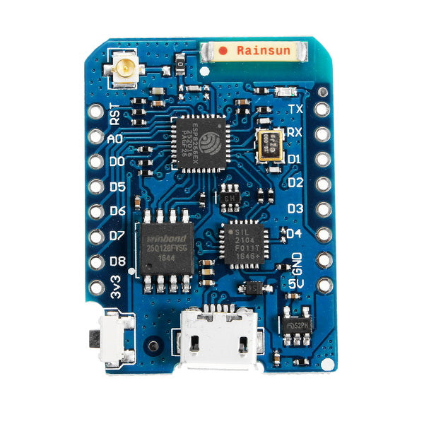 3Pcs WeMos D1 Mini Pro-16 Module + ESP8266 Series WiFi Wireless Antenna