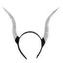 Girls Halloween Stereo Devil Horn Headband Cosplay Hair Hoop for Party Decoration