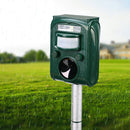 KCASA KC-501 Garden Solar Powered Ultrasonic Outdoor Animal Repeller Motion Sensor Flash Light Dog Cat Raccoon Rabbit Animal Dispeller