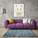 Miico Hand Painted Oil Paintings Cartoon Alpaca Paintings Wall Art For Home Decoration