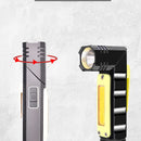 XANES COB+XPG 5Modes Emergency Worklight Outdoor Rotation USB Rechargeable Work Light Warning Light-S/L