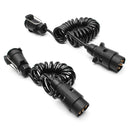 200/300CM 7Pin Trailer Light Board Extension Cable Lead Male to Female Lights For Trailer Truck