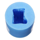 3D Snowman Silicone Fondant Mould Baking Handmade Candle Cake Soap Mold DIY