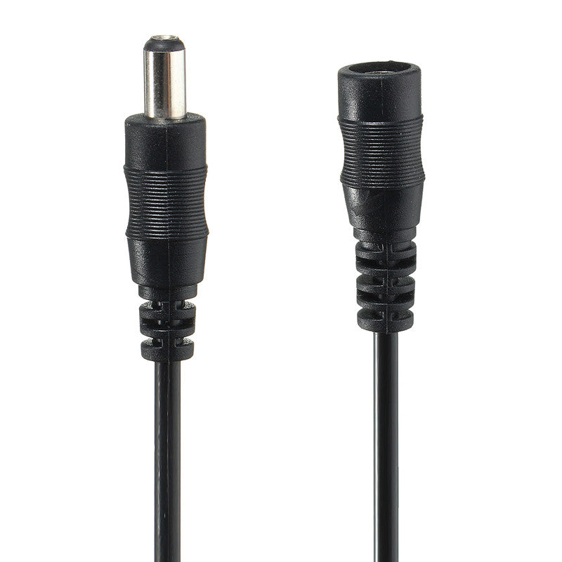 1/2/5/10M 5.5x2.1mm CCTV Female to Male DC Power Extension Cable Cord Adapter