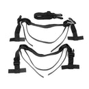 Motorcycle Rear Tail Seat Bag Package Back Carry Shoulder Bag with Rain Cover Waterproof