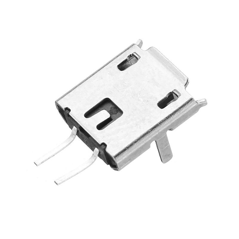 10Pcs Micro SMT 2Pin Female Socket Connector USB Android plug Charging Socket USB Socket Interface