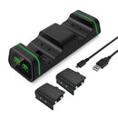 Dual Charger Wear-resistant Charging Dock Cradle Station Stand for Xbox One/X/S Game Controller