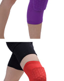 Outdoor Fitness Honeycomb Basketball Shockproof Breathable Knee Pad