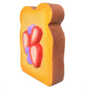 Kiibru Squishy Strawberry Sliced Toast Licensed 14.5cm Slow Rising With Packaging Collection Gift Soft Toy