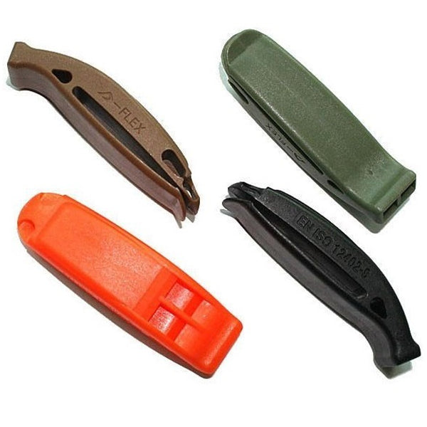 2Pcs Dual-band Survival Whistle Lifesaving Emergency Whistle Treble-frequency Earthquake Relief