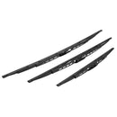 Front Rear Metal Frame Windscreen Wiper Blades Complete Set For Ford Focus Hatchback MK1 98-05