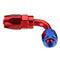 8AN AN-8 45 Degree push-on Hose End Fitting Oil Fuel Line Push On Adapter alloy
