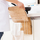 Cutting Board Holder Kitchen Shelf Storage Rack Pot Lid Pan Cover Organizer