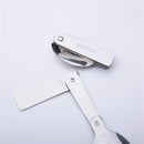 Stainless Steel Spoon Picnic Tableware Spoon Outdoor Foldable Camping Hikin