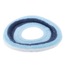 1X(Washable Bathroom Toilet Seat Filling Soft Warmer Mat Cover Pad