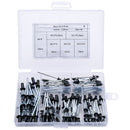 120Pcs/Set M2.4 M3.0 M3.2 M4 Black Aluminium Blind Rivets Nail Decoration R