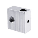 Anet 20*20*10mm 6 M6 Aluminium Heating Block for Prusa i3 3D Printer Extruder Hot End