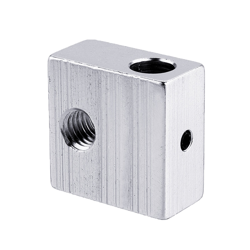 Anet 20*20*10mm 6 M6 Aluminium Heating Block for Prusa i3 3D Printer Extruder Hot End
