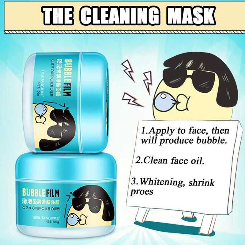 Bisutang Foam Moisturizing Whitening Oil Control Shrink Pores Skin Care Fac D7P3