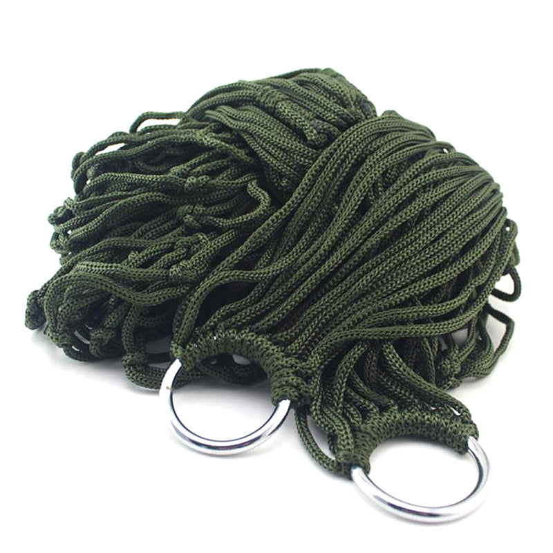 9-Strand Bold Nylon Hammock Load-Bearing 100kg Hammock Lightweight Hammock