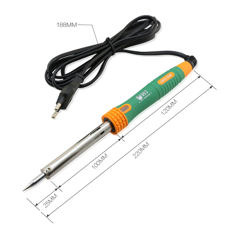 BEST BST-813 30W 40W 60W Solder Iron Heating Tool Welding Iron Electric Silicon Handle