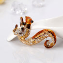 European And American Fashion Jewelry Fashion Personality Cartoon Squirrel