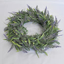 Artificial Flower Garland Silk Lavender Wreath Romantic Fresh Style Wedding