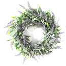 Artificial Flower Garland Silk Lavender Wreath Romantic Fresh Style Wedding