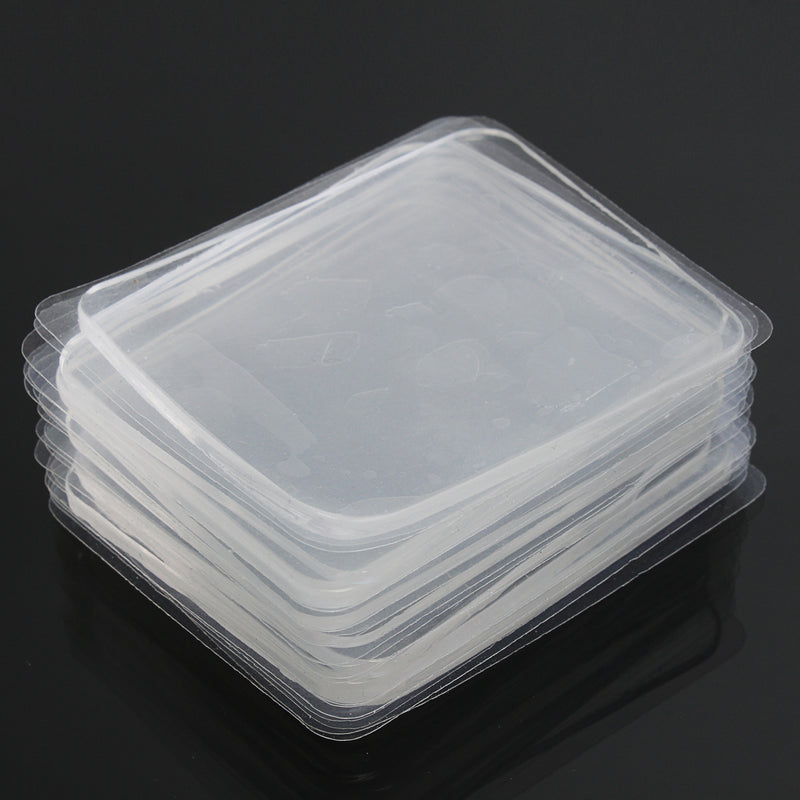 10Pcs Transparent Silicone Gel Pad Anti Slip Multifunction Non-Slip Wall Sticker Free Adhesive