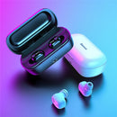 Baseus W01 TWS Wireless bluetooth 5.0 Earphone HiFi 6D Stereo DSP Noise Cancelling Bilateral Call Headphone with 2000mAh Charging Box