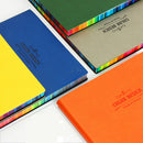 Deli 3183 Coloured Edge Leather PU Creative With 25K Handwritten Notebook