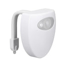 16 Colors Backlight For Toilet Bowl With Pir Motion Sensor Battery Operated