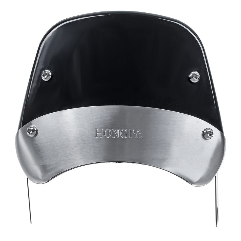 5-7 inch Headlight Universal Motorcycle Windshield Flexible Extension Spoiler Windscreen Sun Visor