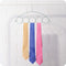 1Pc Scarf Rack Plastic Cloth Hanger Wardrobe Scarves Tie