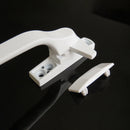 1X(Thickened Plastic Steel Door And Window Handle With Lock For Double Glaz