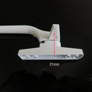 1X(Thickened Plastic Steel Door And Window Handle With Lock For Double Glaz