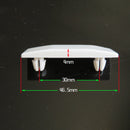 1X(Thickened Plastic Steel Door And Window Handle With Lock For Double Glaz